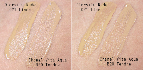 diorskin nude natural glow radiant foundation